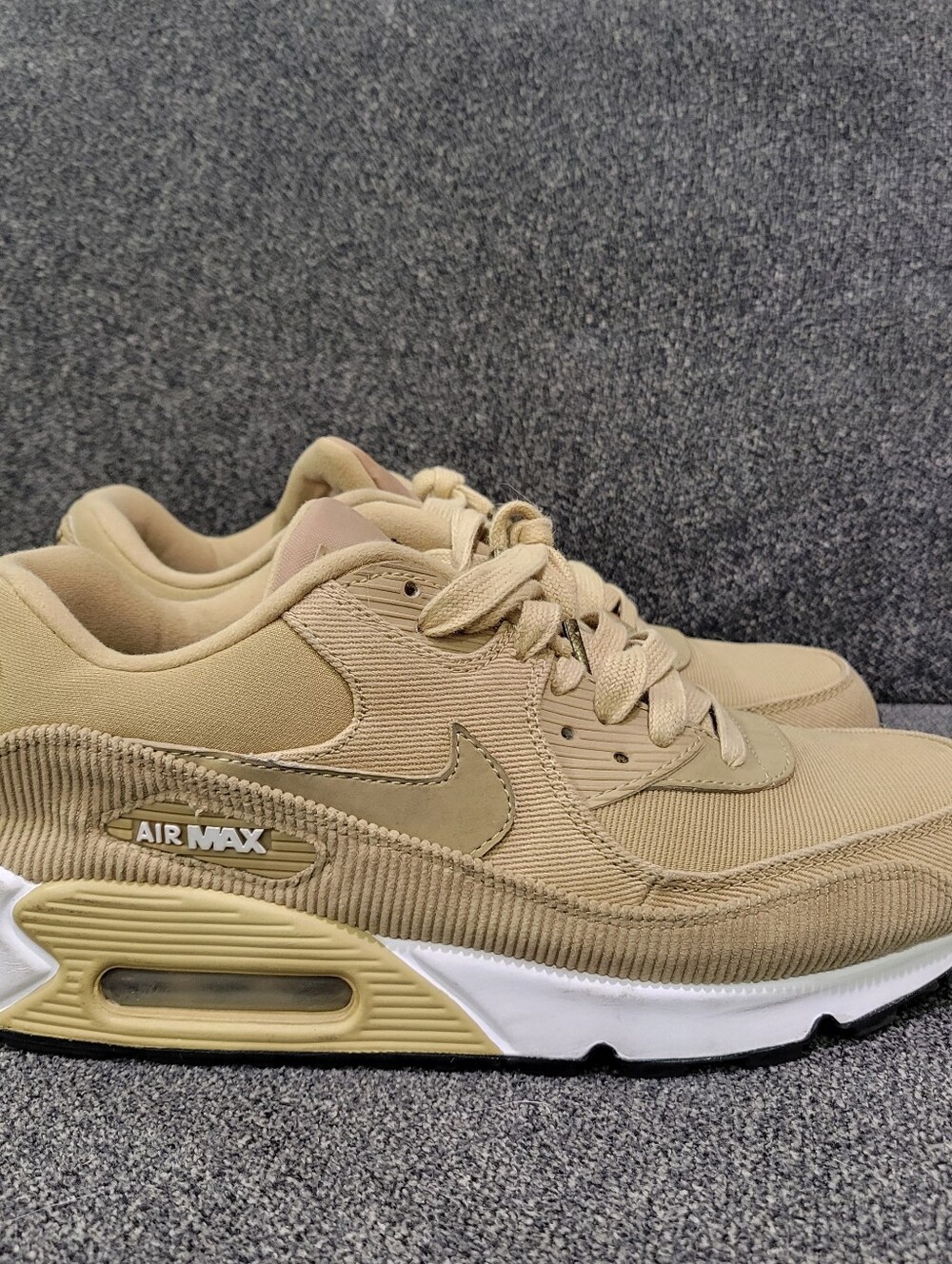 Size 9 - Nike Air Max 90 Ultra 2.0 Suede Leather Wheat Womens 921304-200